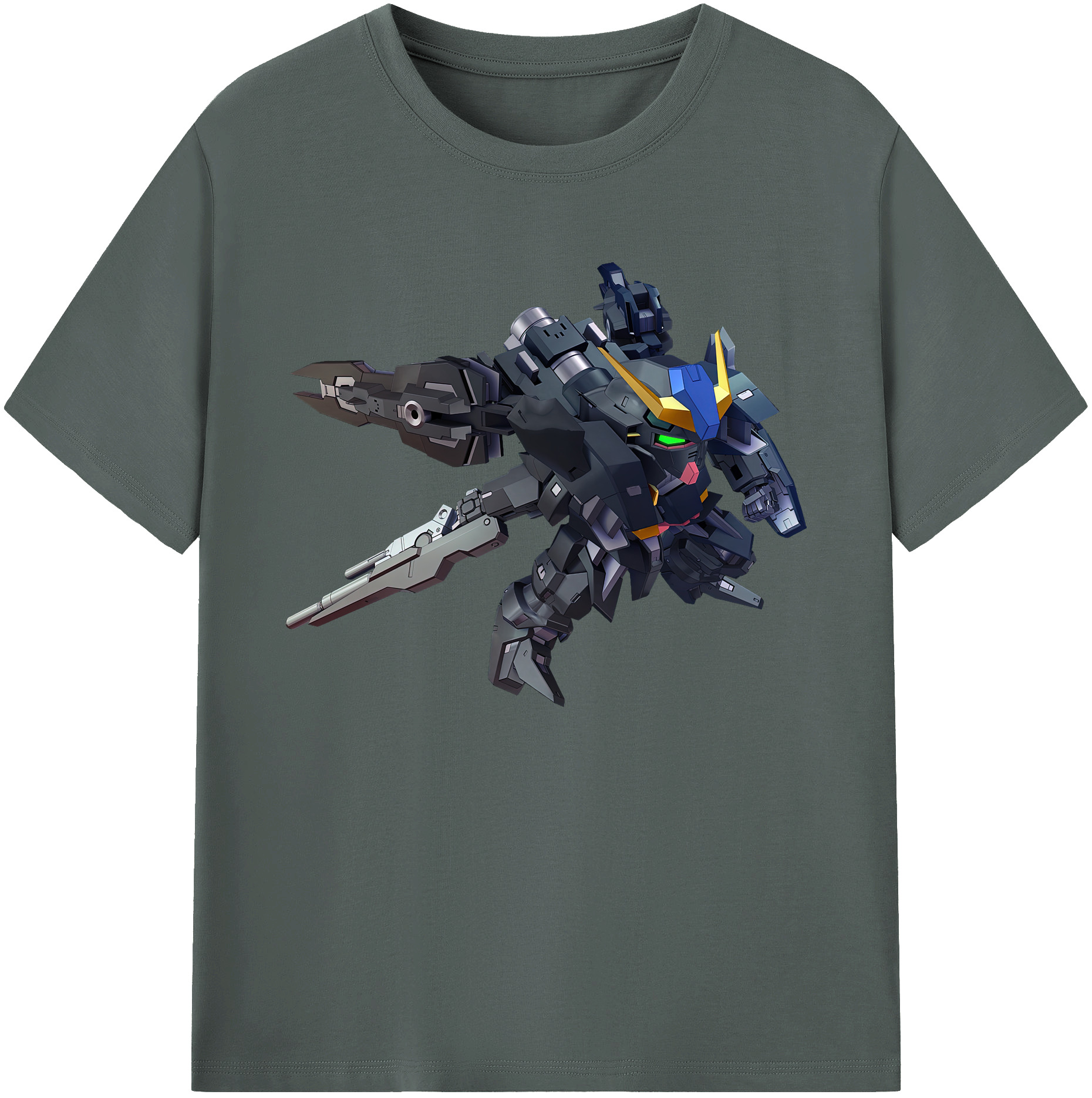 （画像用） 機動戦士ガンダム Mobile Suit Gundam 綿100％ メンズ半袖Tシャツ｜肌触りやわらか＆通気性